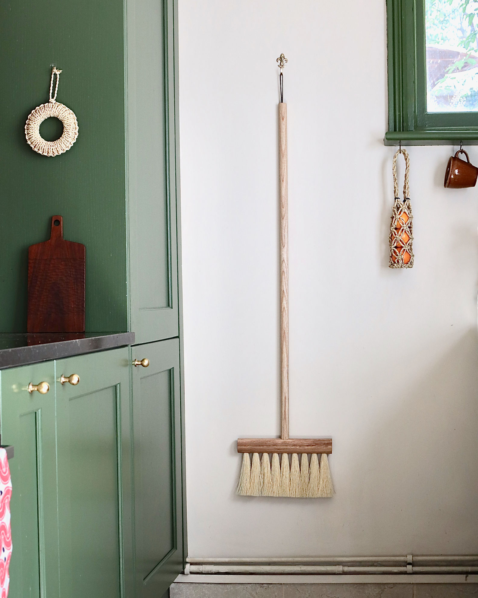 Long Wooden Broom - Slow Made Goods