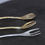 縮圖：Hand Sculpted Fork And Spoon - Nomoto Hiroshi