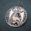Thumbnail: Silver Heron Pendant Modeled from Iran Earthenware Bowl