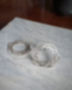 Küçük resim: Celtic Çift Çiçek El Kesimi Gümüş Küpe