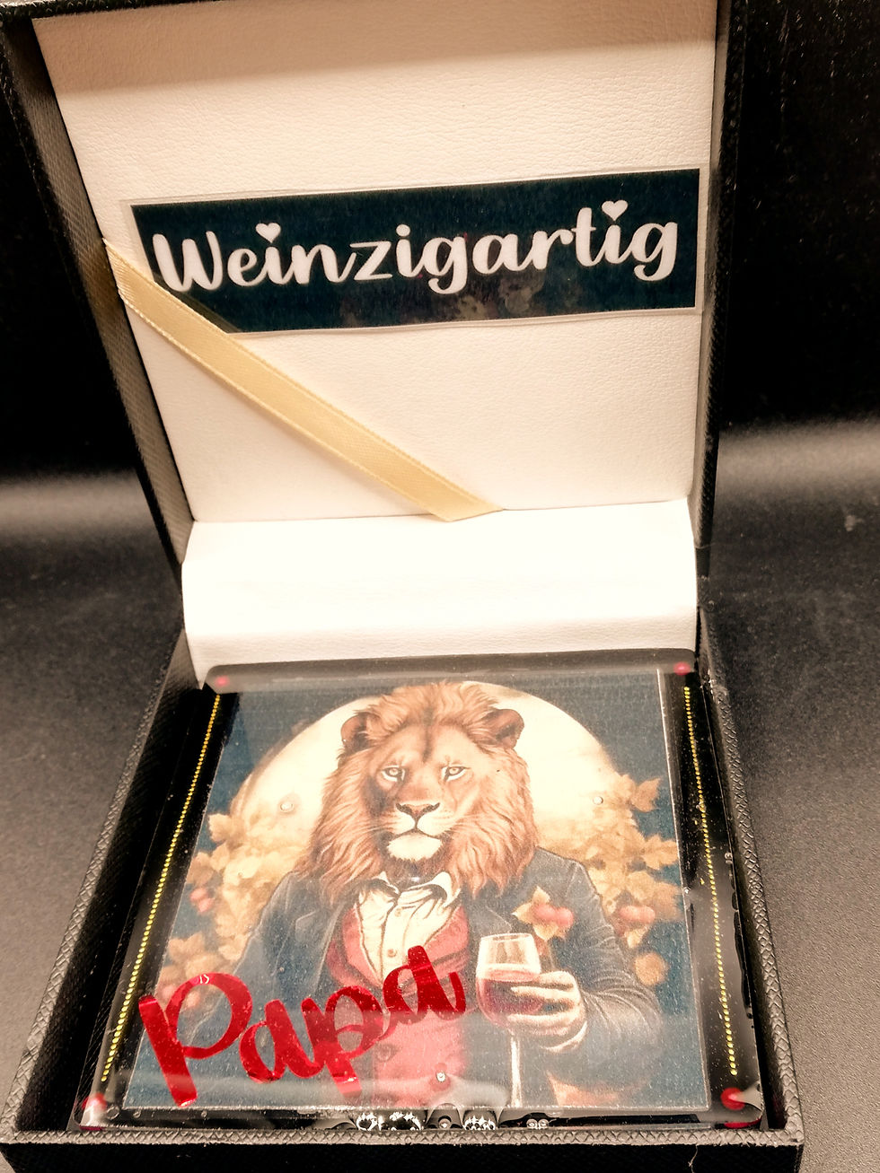 Miniaturbild: Weinglas - Untersetzer