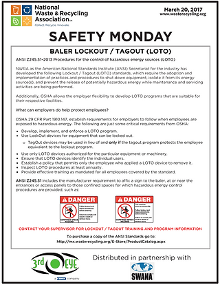 Safety Monday March 20 2017 SWANA