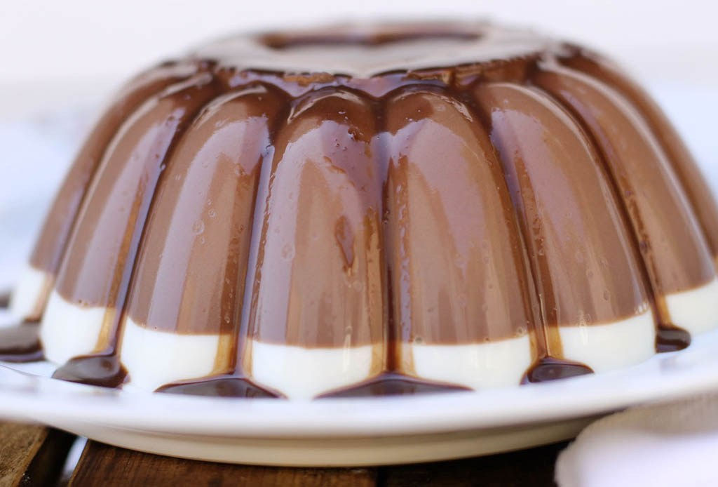 GELATINA DE NUTELLA CON LECHERA