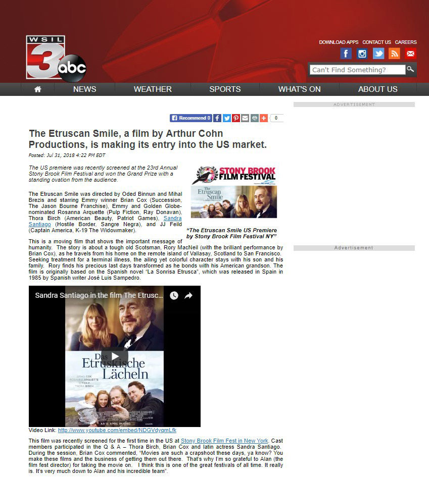 The Etruscan Smile by ABC 3 NEWS (WSIL)