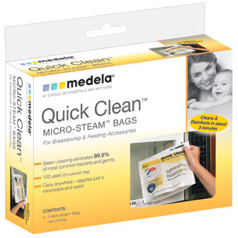 Quick Clean Micro steam bags
