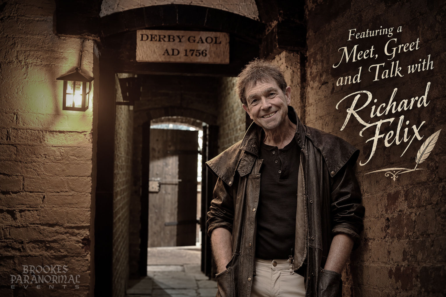 Derby Gaol Ghost Hunt featuring Richard Felix - Saturday 6th February 2027