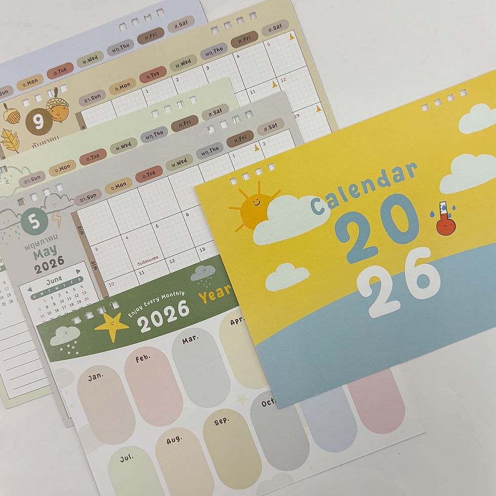 ภาพขนาดย่อ: Calendar 8x6in-2026