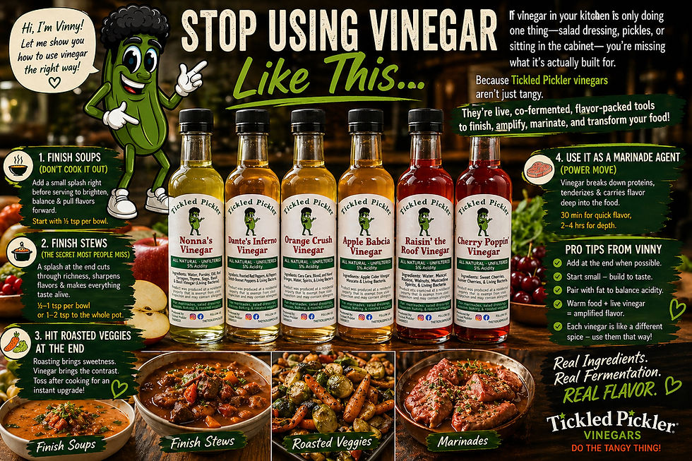 š« Stop Using Vinegar Like This (And What to Do Instead ā The Tickled Pickler Way)
