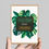 Thumbnail: Mini Postcard Print -  Plants over people