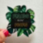 Thumbnail: Sticker - Plants over people