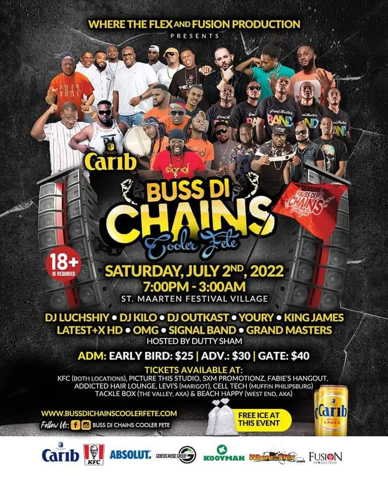 Buss Di Chains Cooler Fete