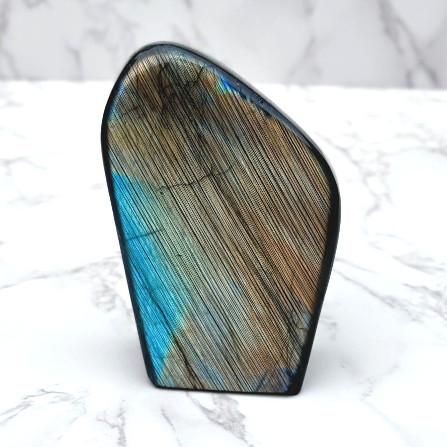 Labradorite sunset flash