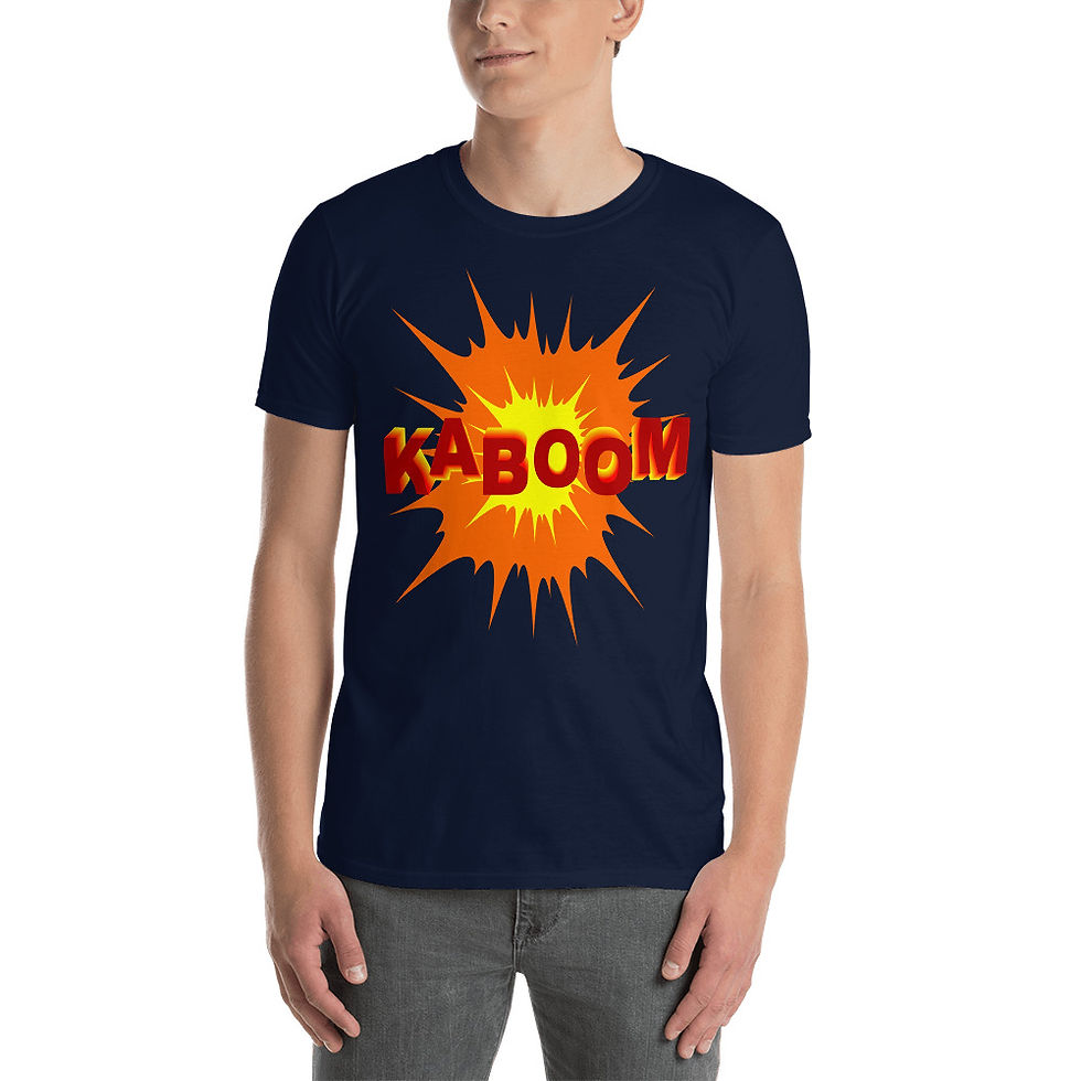Kaboom Short-Sleeve Unisex T-Shirt