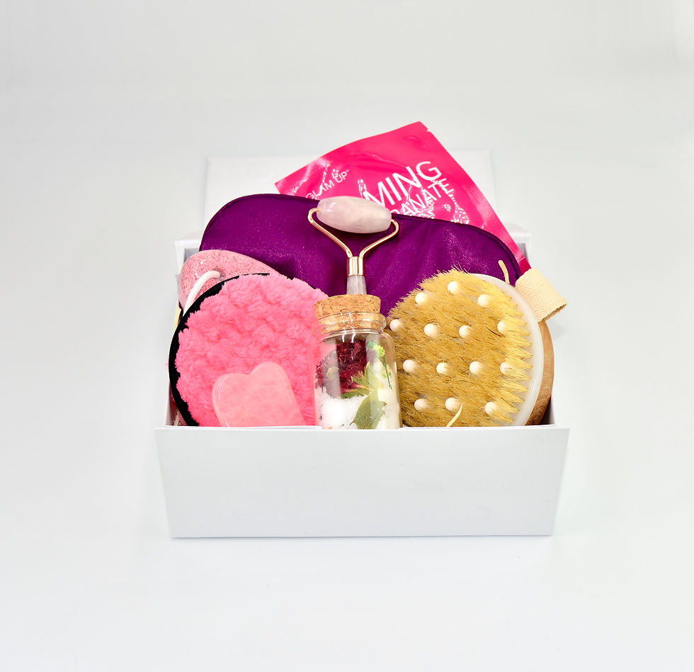 Spa Retreat at Home Pink deluxe set