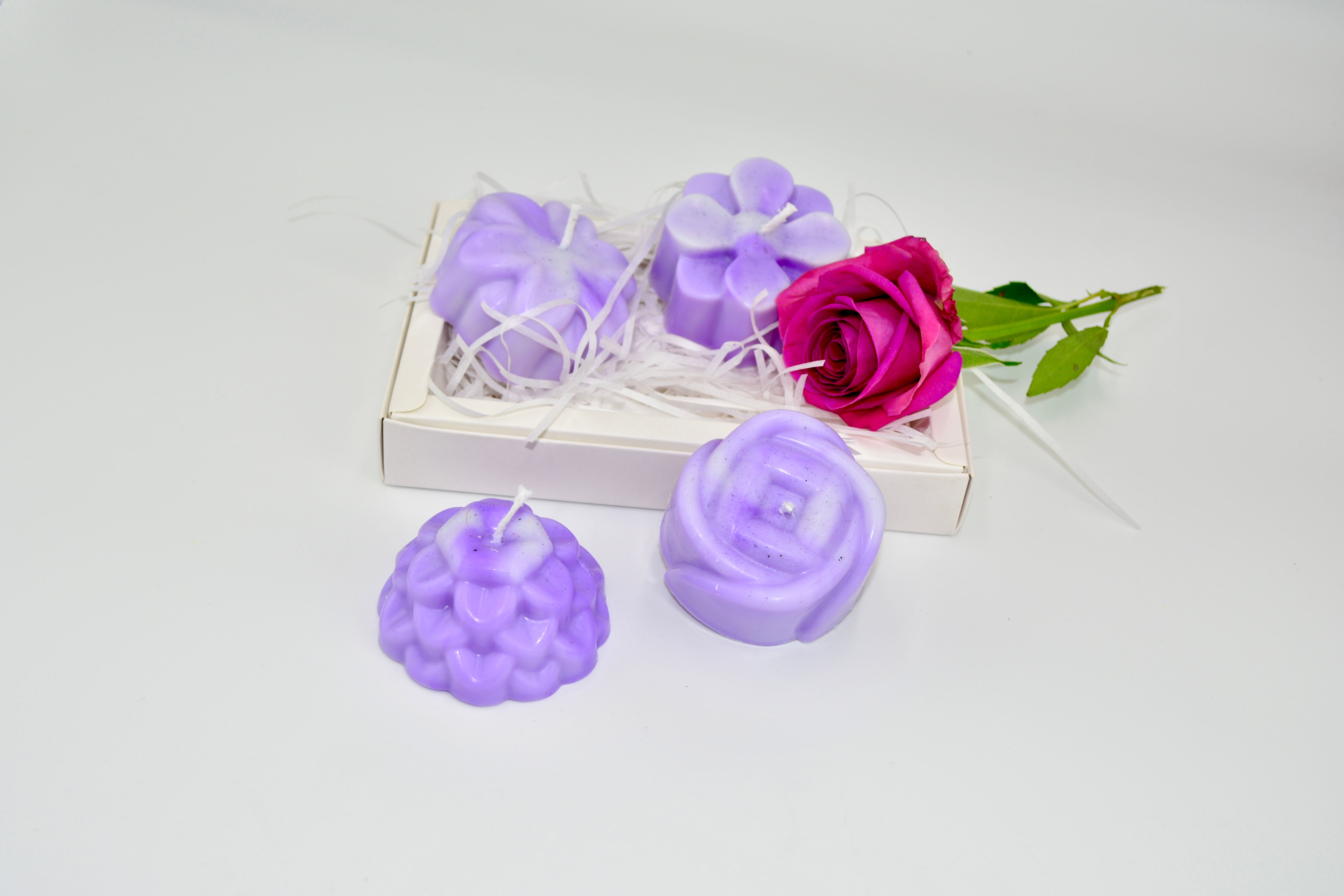 Aromatherapy Coconut and rapeseed wax Candles Set