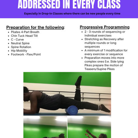 Pilates Basics: What Every Class Needs