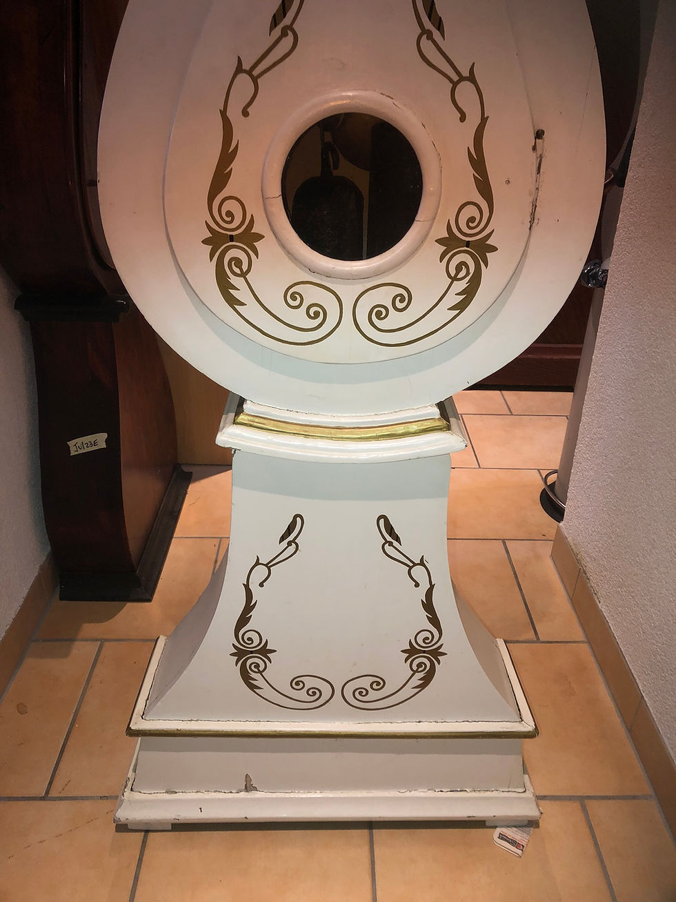 Thumbnail: Antique Swedish Female Mora Grandfather Clock