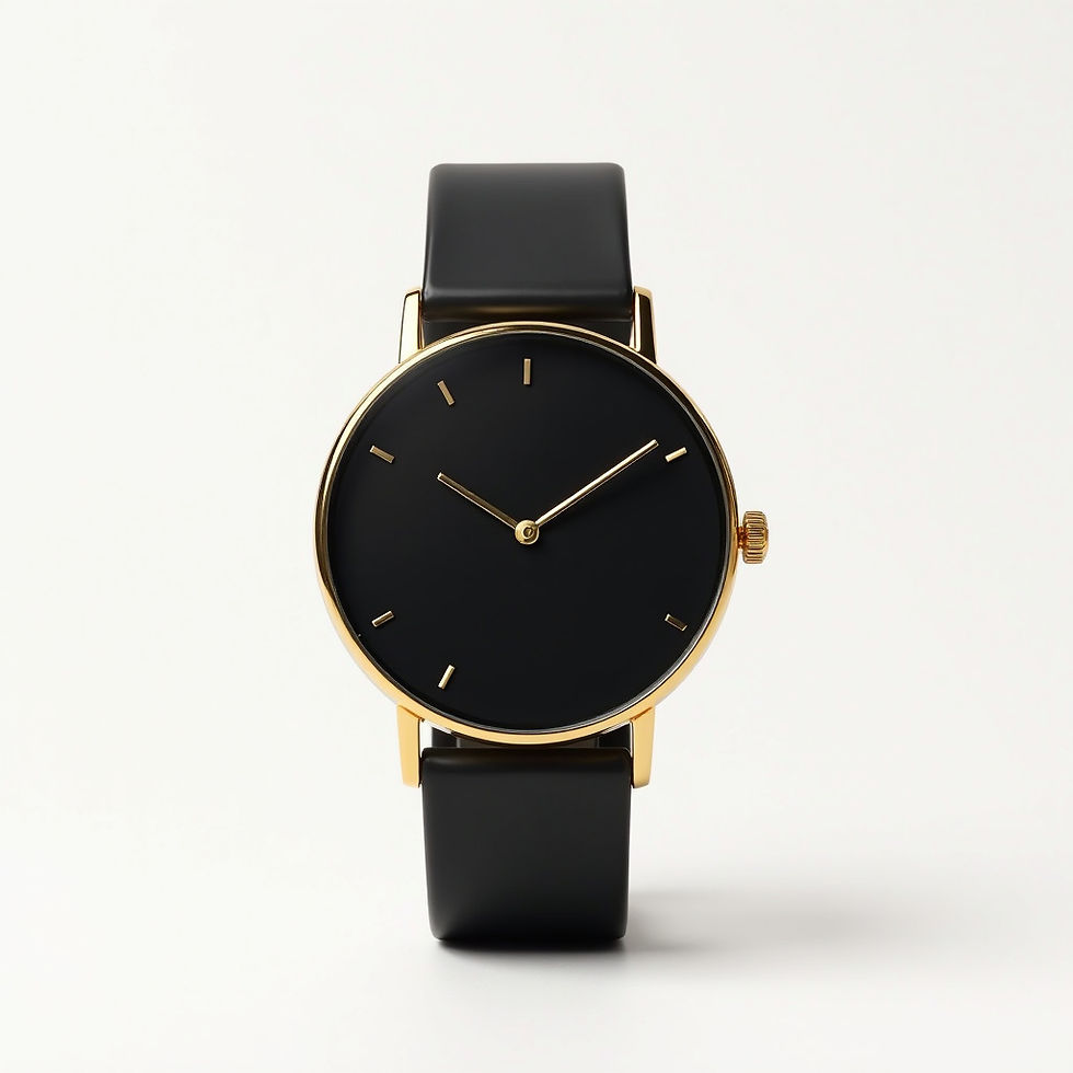 Minimalist Gold Watch