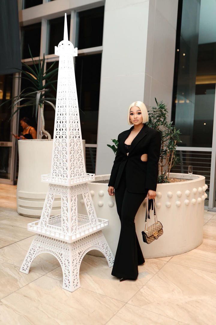 TUMI CUTOUT BLACK BLAZER