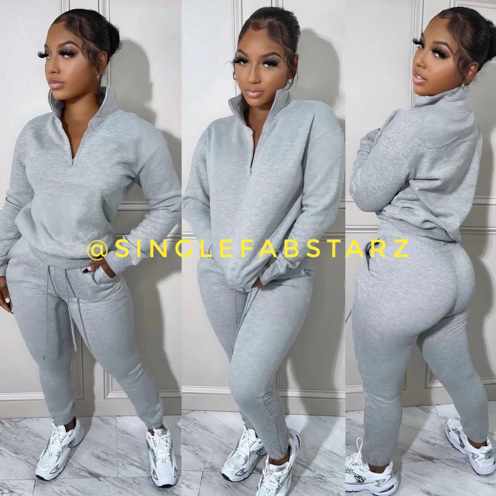 CARDI GREY SET