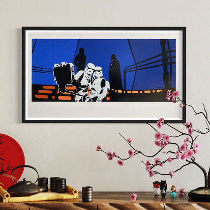 New Blood Pop Brad Novak Urban Art Street Art Graffiti Star Wars Stormtroopers