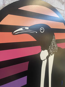 New Blood Pop
New Blood Pop Brad Novak Urban Art Hybrid NZ Birds Tui