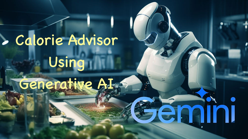 Calorie Advisor App Using Gemini