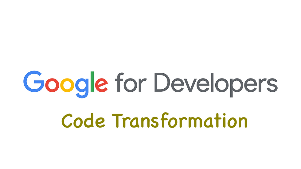 Google Code Transformer