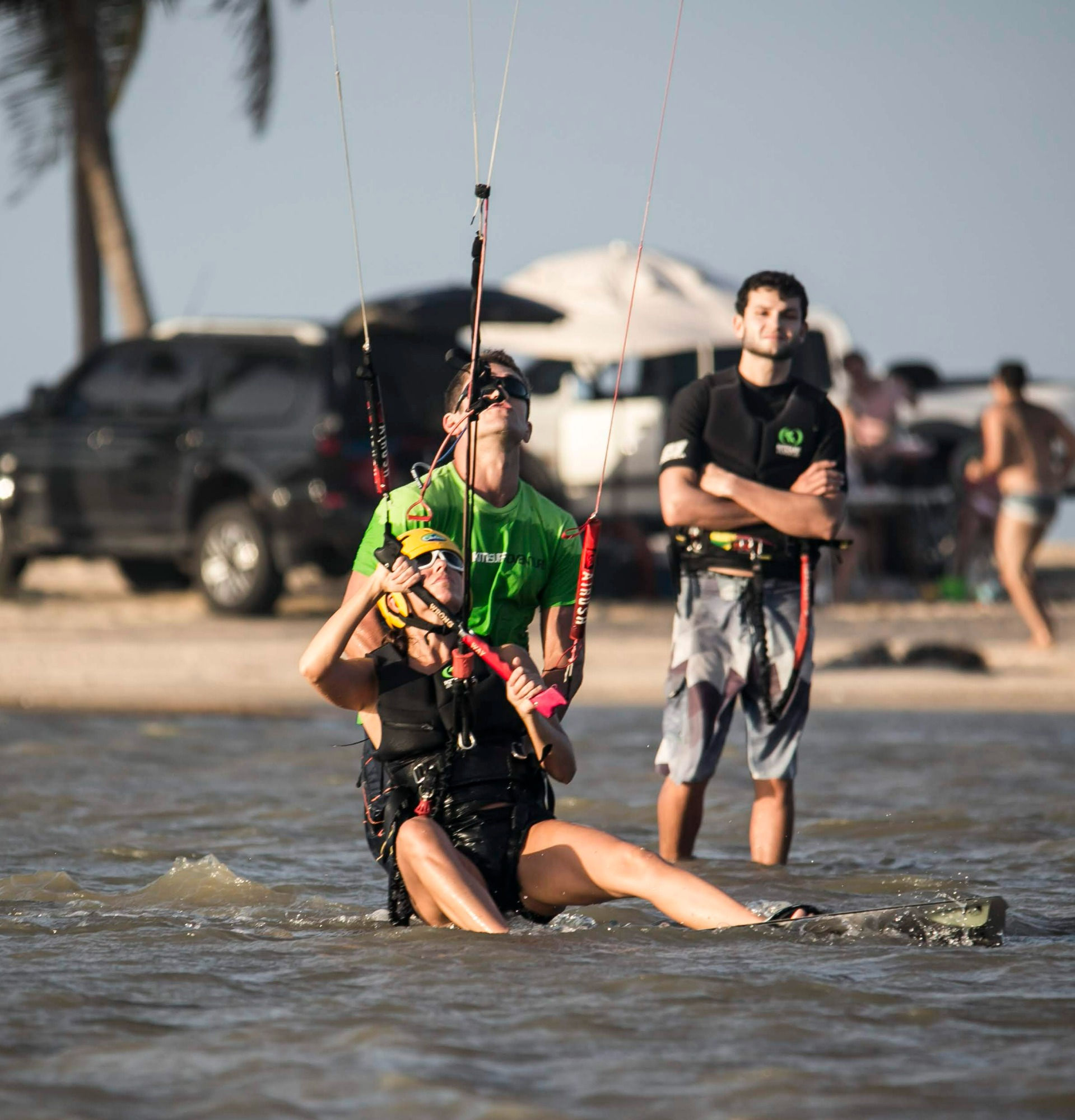 1 hora - Aula em Dupla - Kitesurf