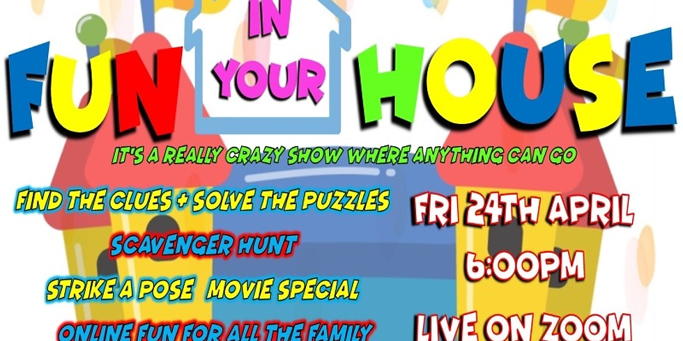 KRE8TIVE FUN (IN YOUR) HOUSE! FUNDRAISER