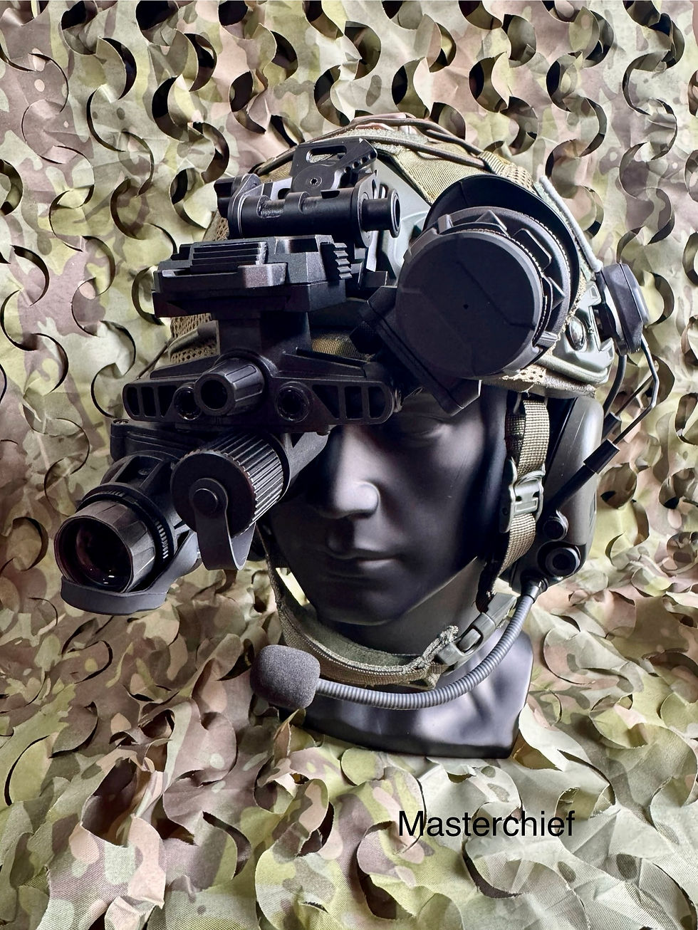 Thumbnail: KIRO OWL 31W (White Phosphor) and NVG Helmet Mount