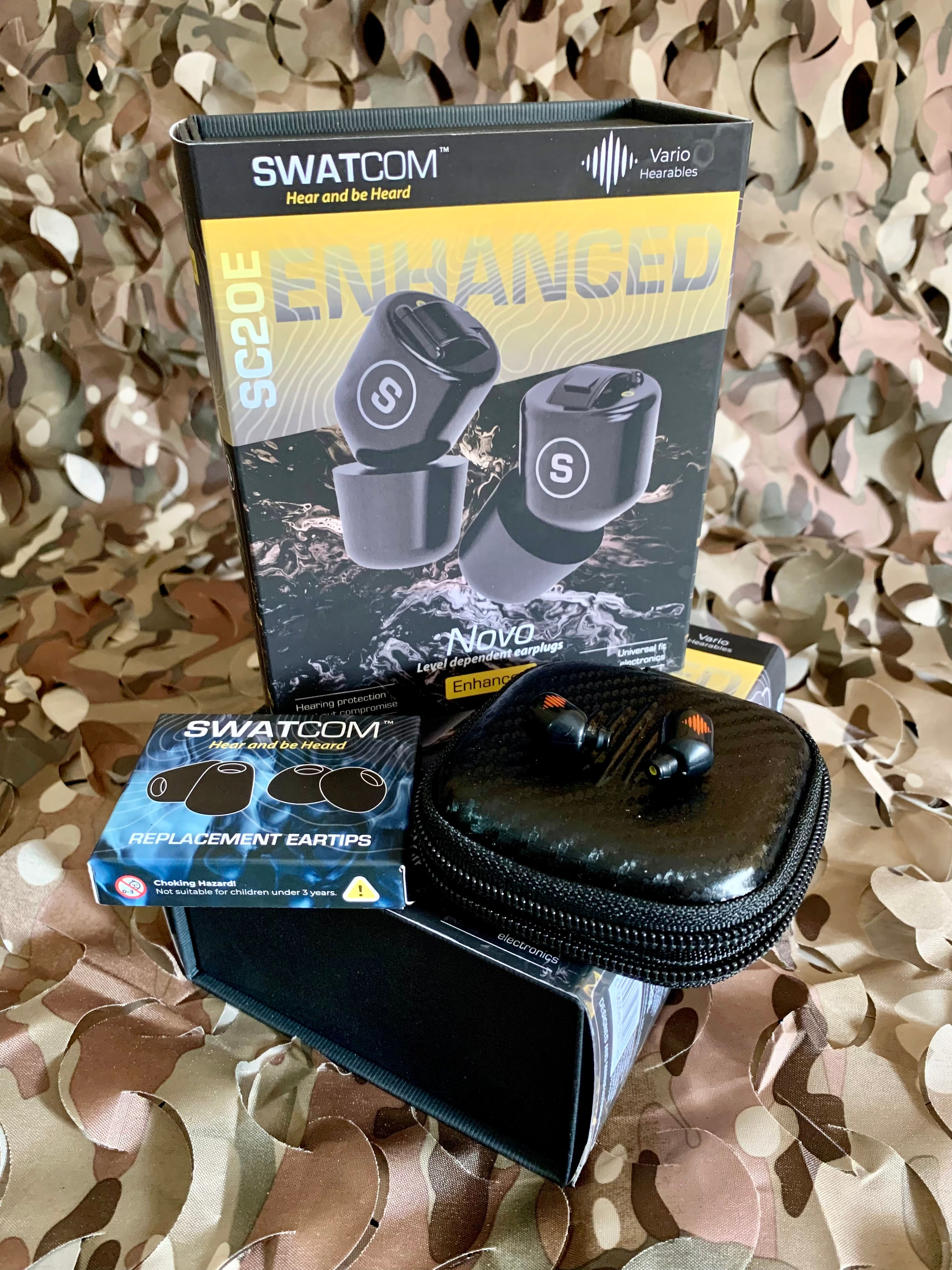 SWATCOM SC20E Electronic In-ear protection