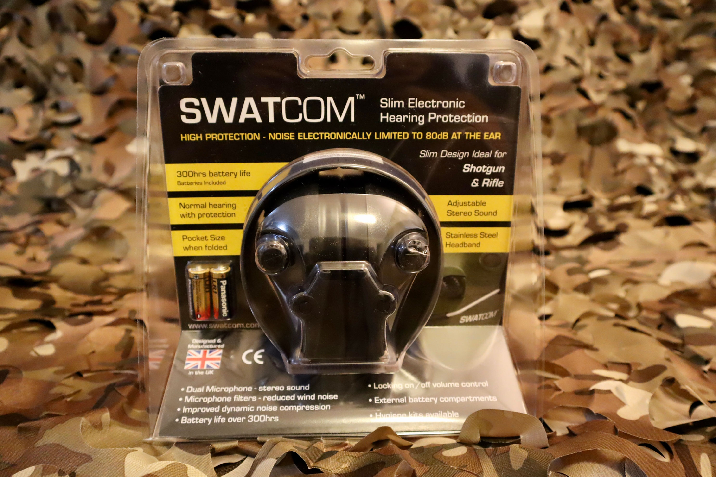 SWATCOM Slim Electronic Headset