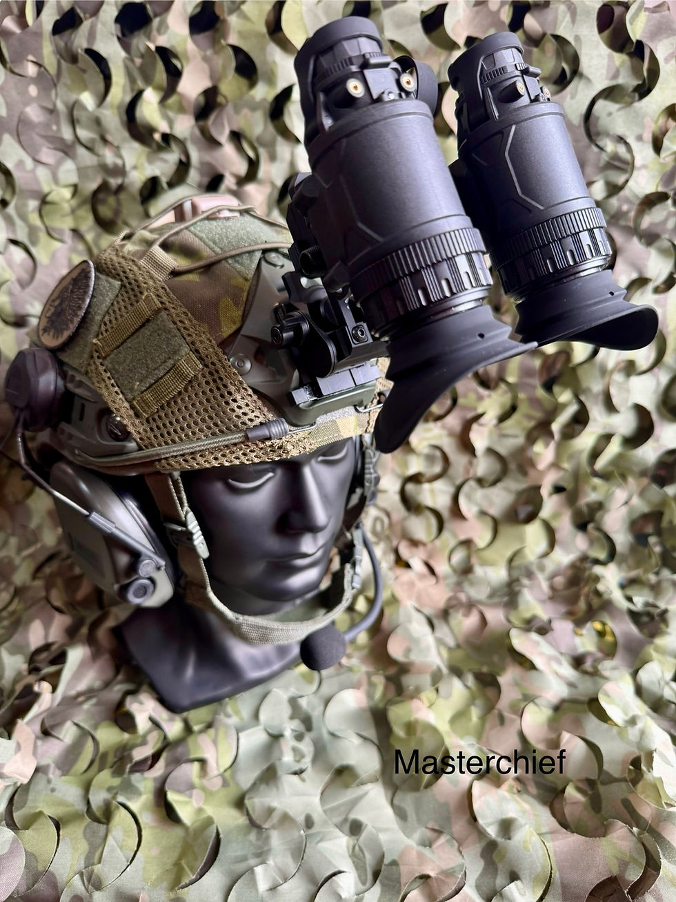 Thumbnail: KIRO OWL 31W (White Phosphor) and NVG Helmet Mount