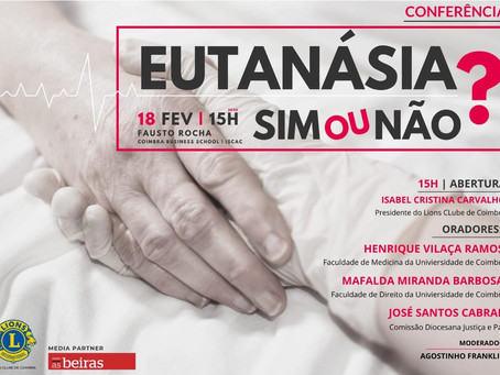 Coimbra - Encontro - Eutanásia
