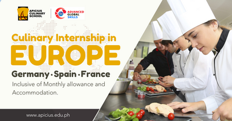 Culinary Internship in Europe  (Germany, Spain & France)