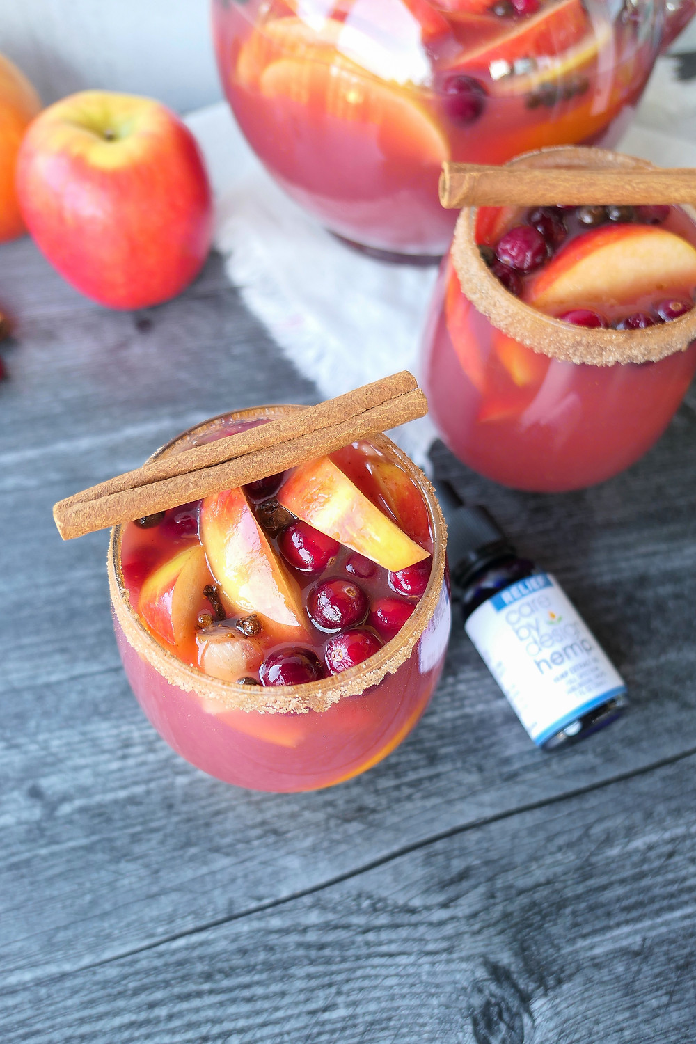 The Herb Somm's CBD Sangria Infused With Care By Design Hemp