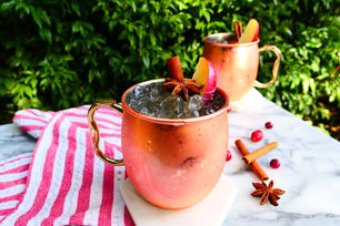 Celebrate the Holidays With This Apple Spice CBD Mule