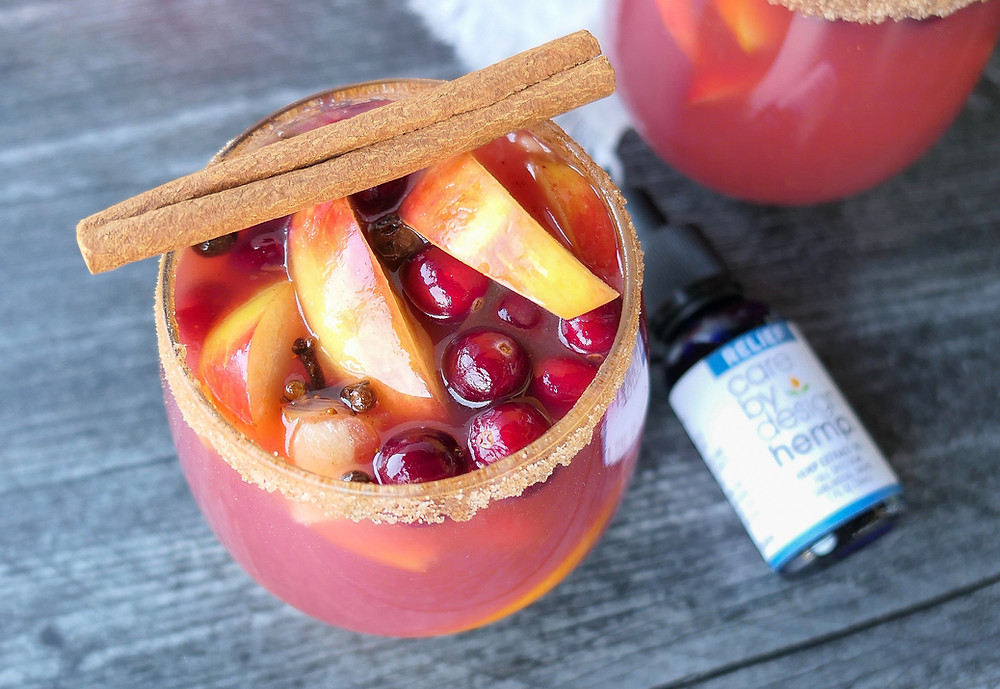 The Herb Somm's CBD Sangria Infused With Care By Design Hemp