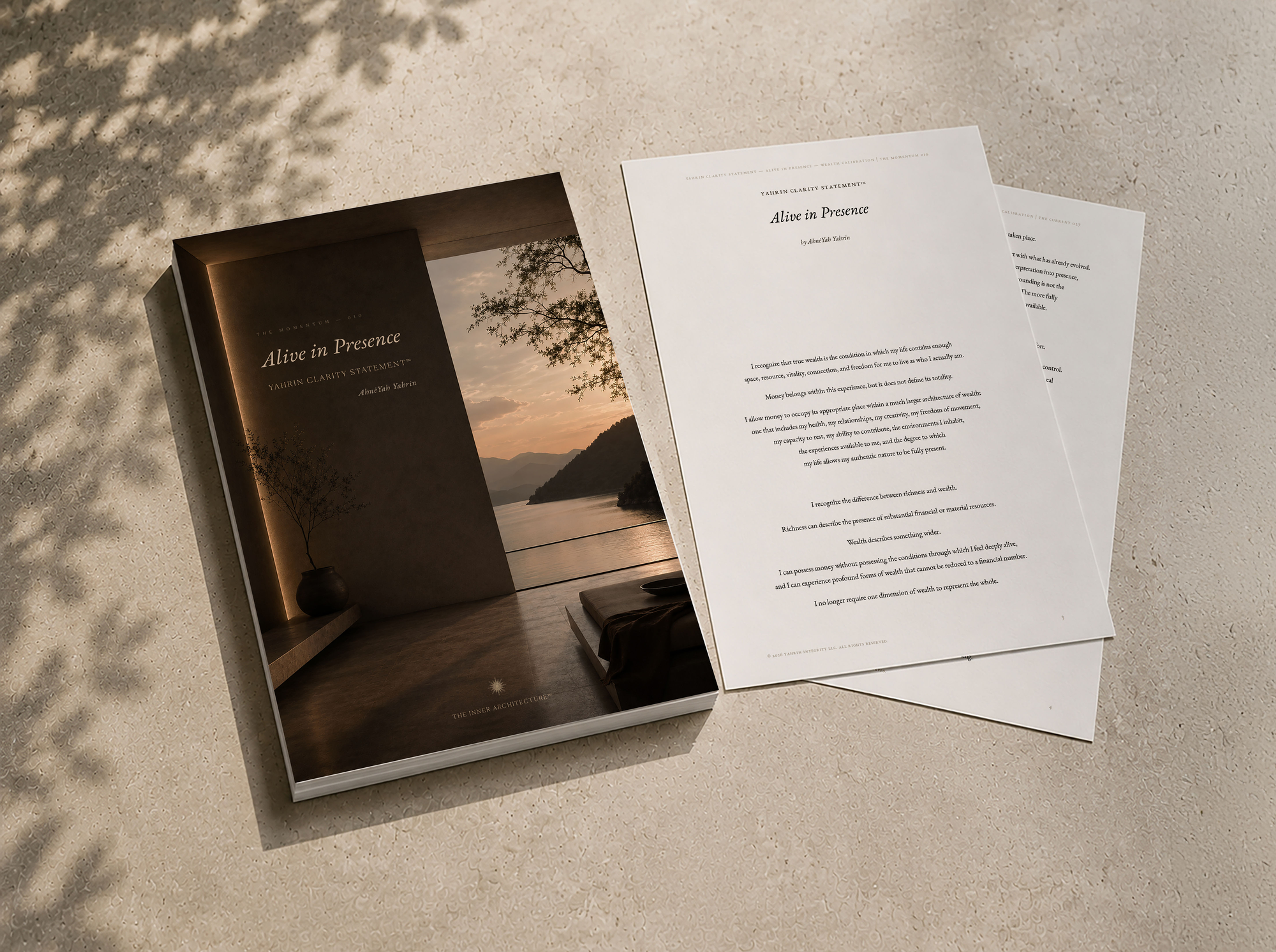 Ready to Respond — Yahrin Clarity Statement™ | C038