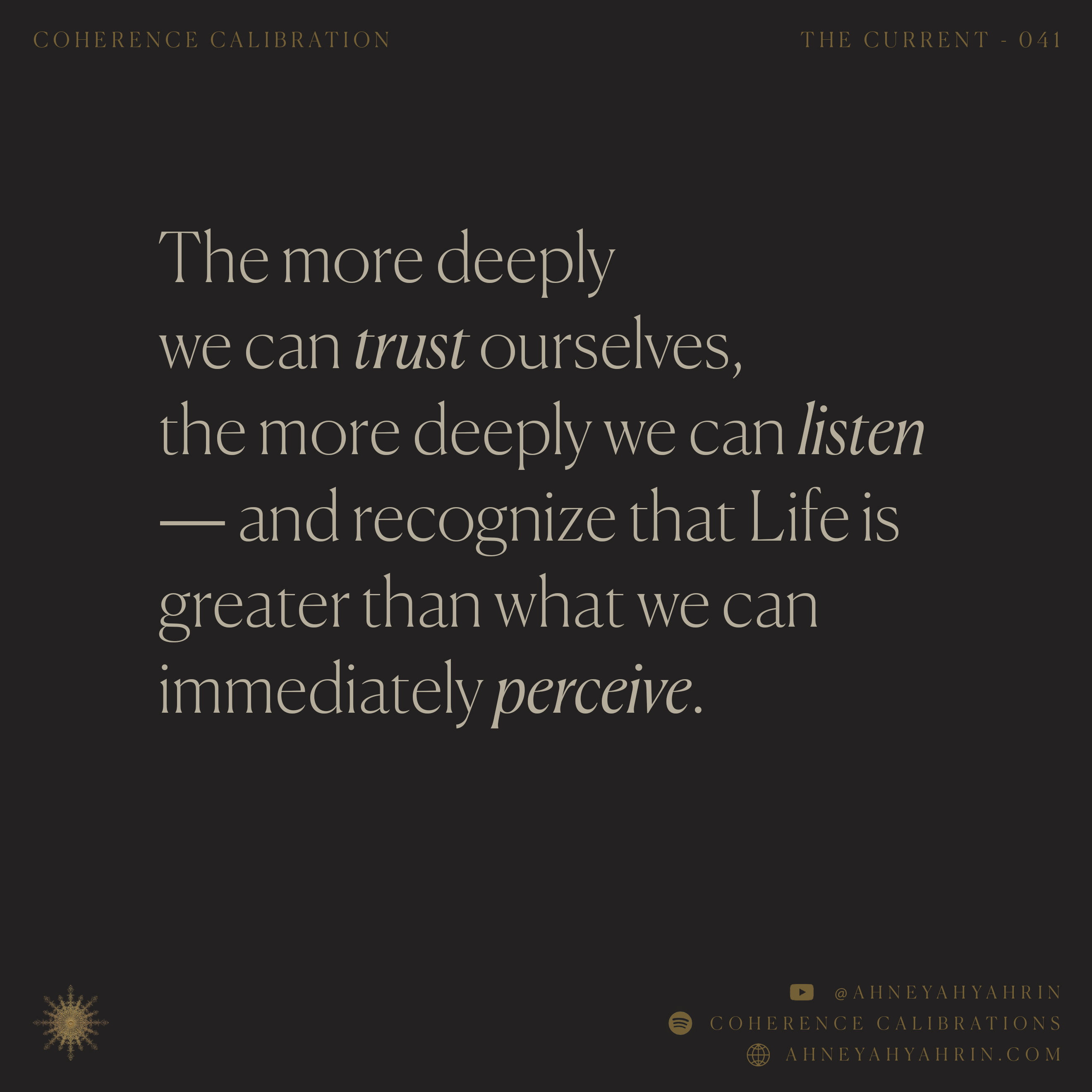 Blind Trust — Yahrin Clarity Statement™ | C041