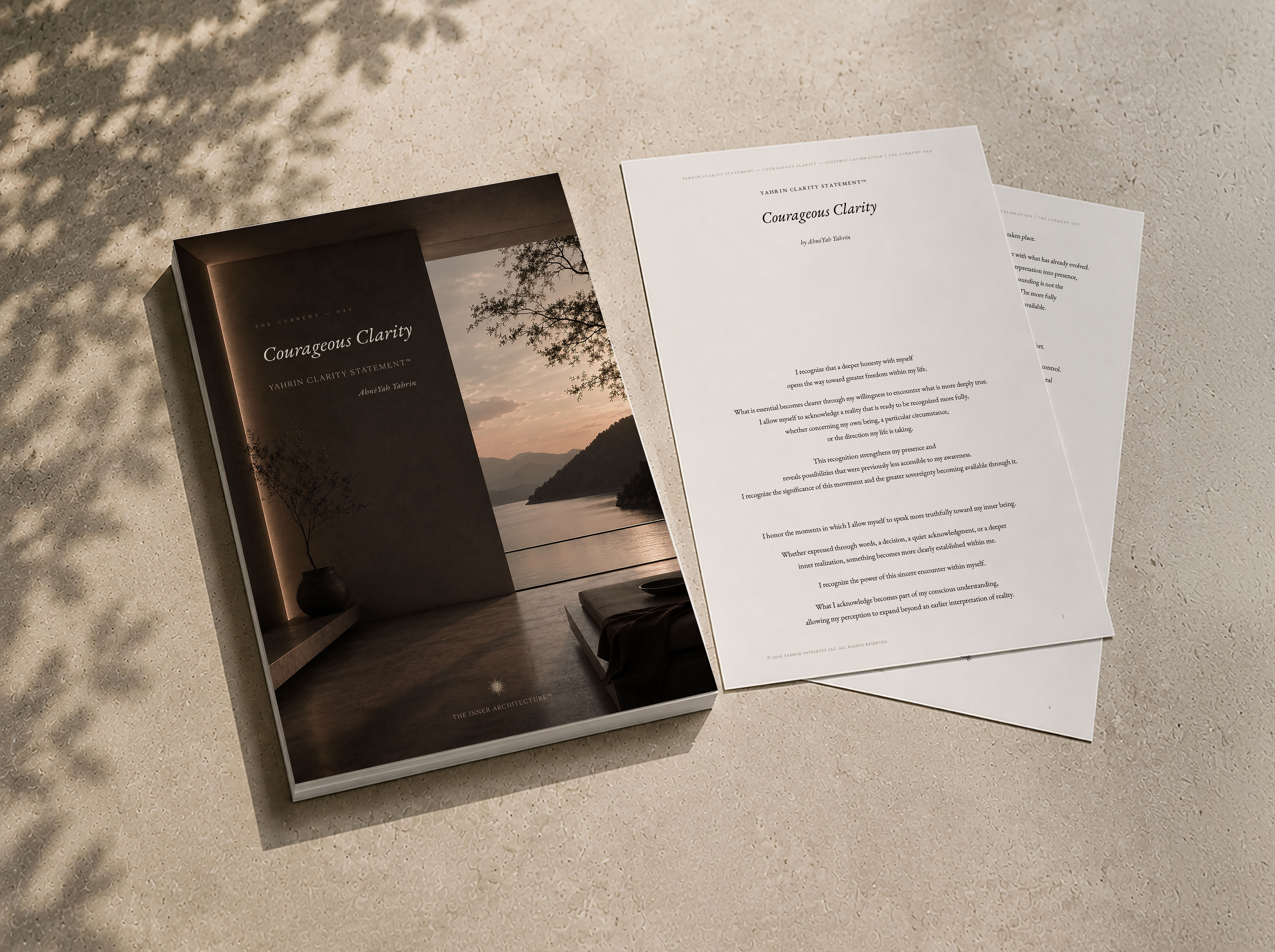 Courageous Clarity — Yahrin Clarity Statement™ | C044