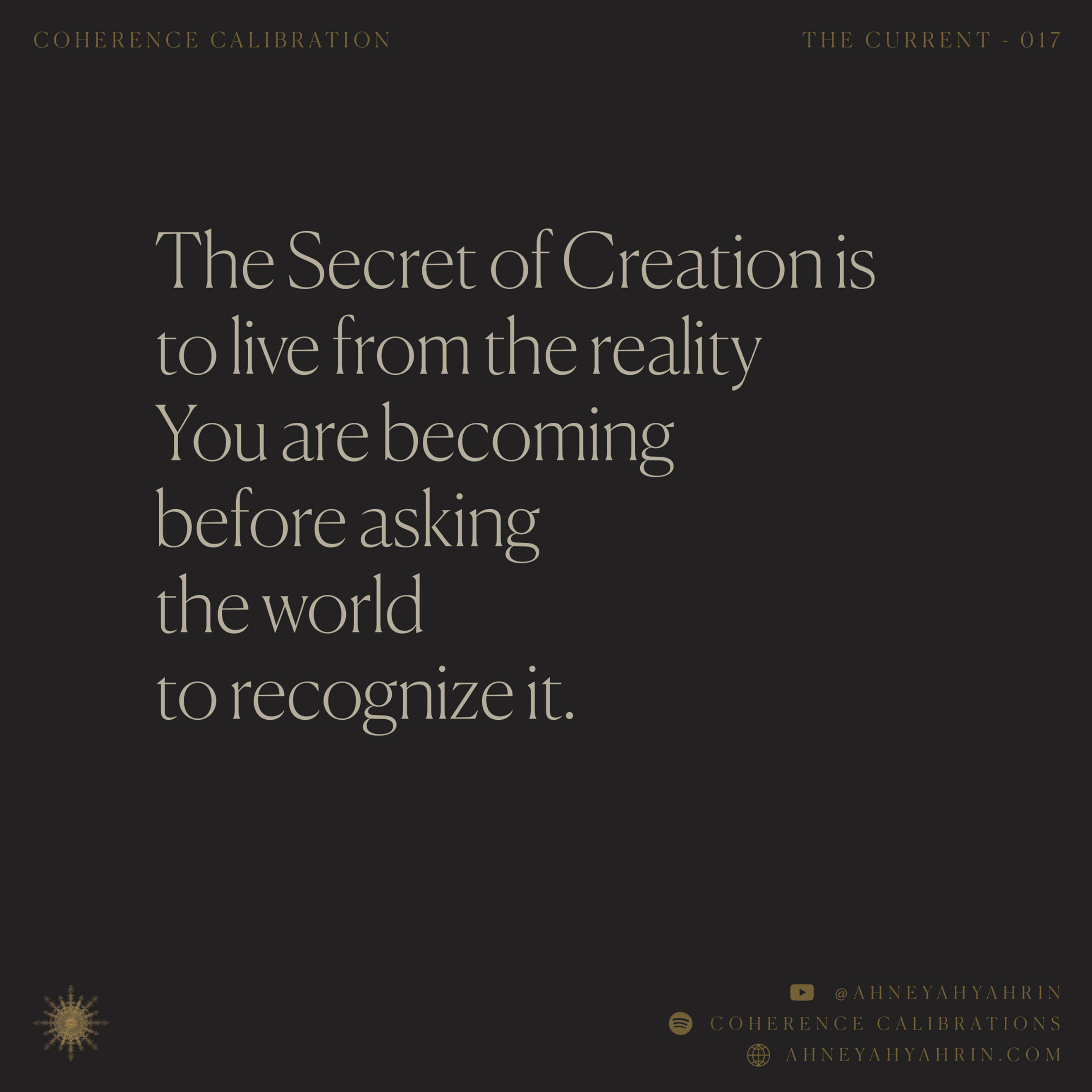 Correspondence — Yahrin Clarity Statement™ | C017