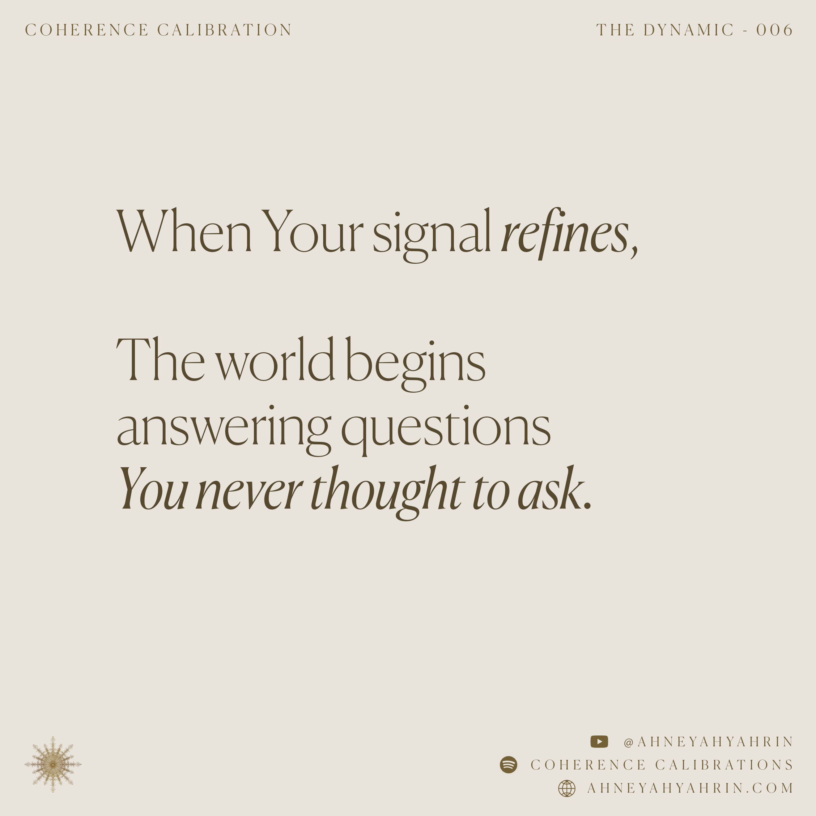 Beautiful Surprise — Yahrin Clarity Statement™ | D006