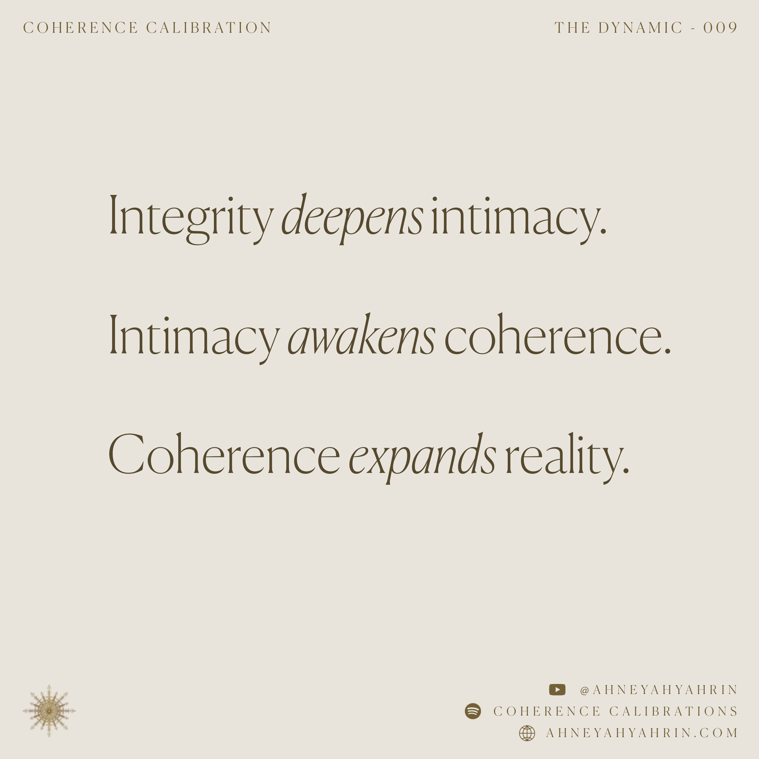 The Depth of Intimacy — Yahrin Clarity Statement™ | D009
