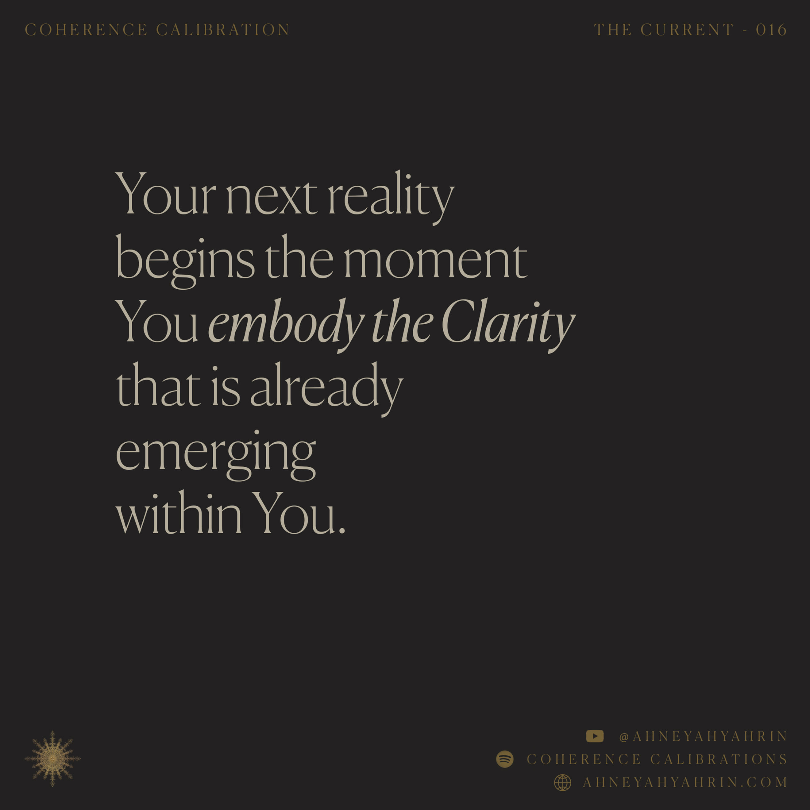 The Emergence Within — Yahrin Clarity Statement™ | C016