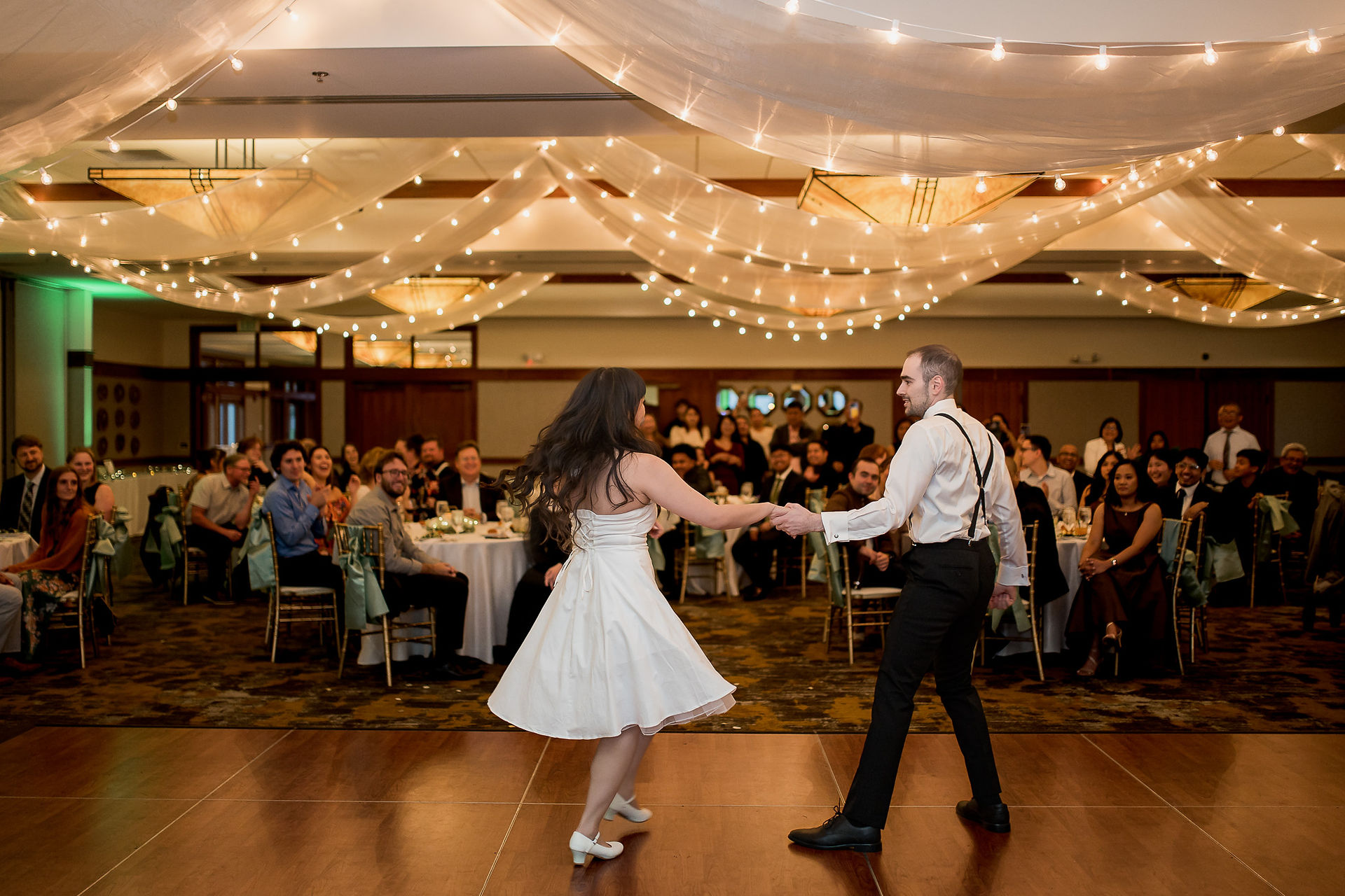 Reception night glow