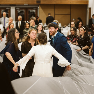 Bride laughing candid