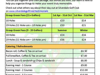 Silverdale Golf Club welcomes Golf Societies