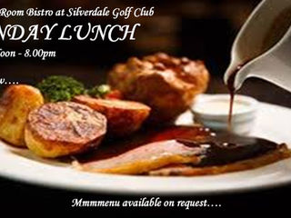 Sunday Lunches can be served in the Clubhouse or the Oak Room Bistro